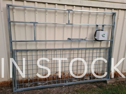 Galvanised Cellular Pig Trap Gate