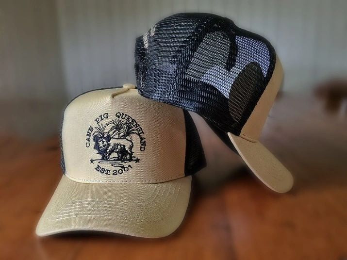 Beige Trucker Cap