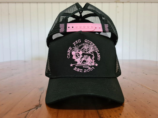 Ponytail Pink Trucker Cap